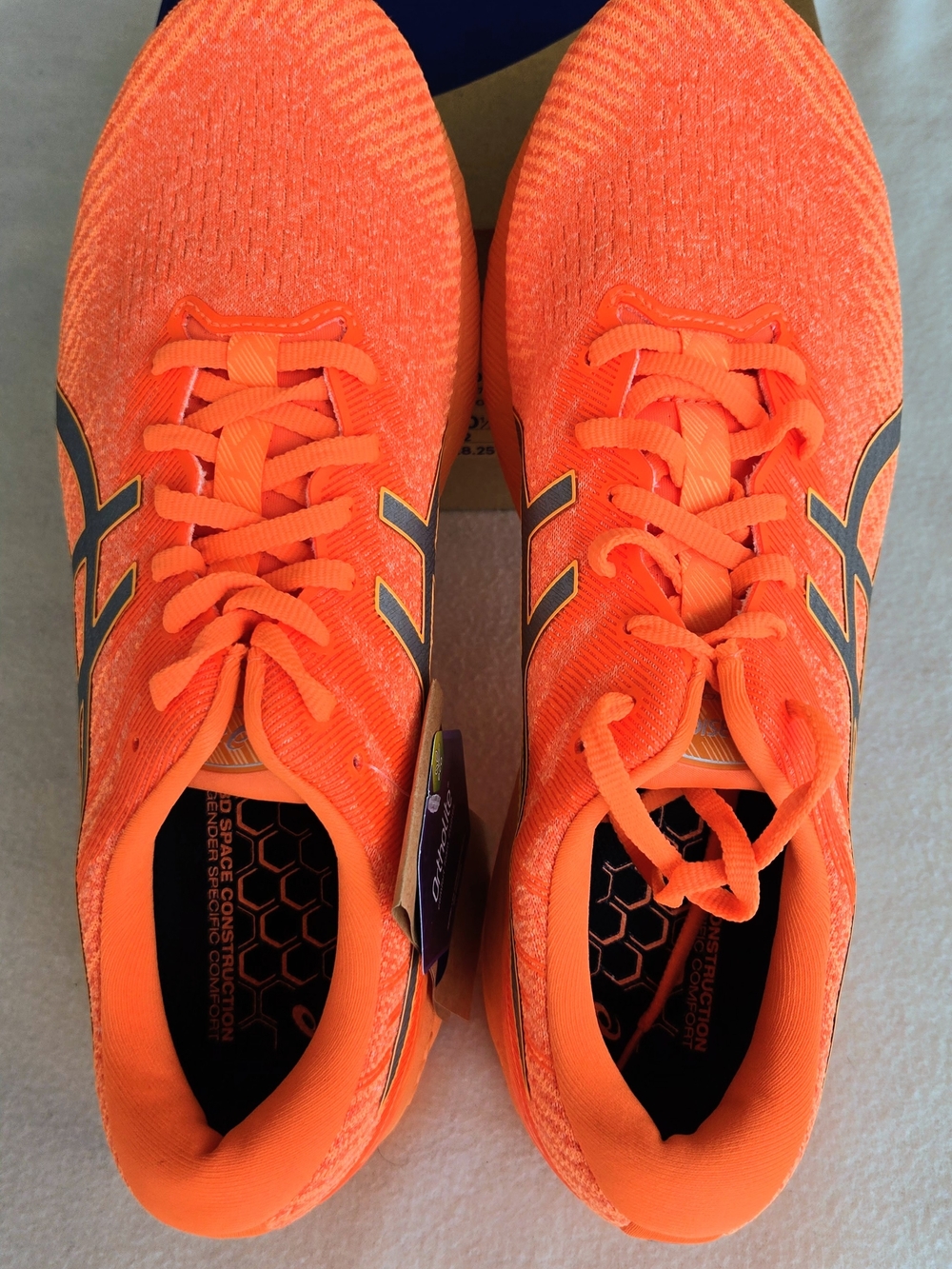 ASICS GT-2000 10 Lite-Show Running Shoes – Shocking Orange – Men's Size 10.5 - Picture 10 of 14